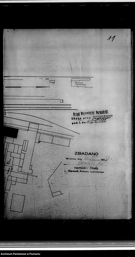 Obraz 15 z jednostki "Rysunek techniczny na ustawienie wirówek, podnośników i przenośników w Cukrowni we Wrześni"