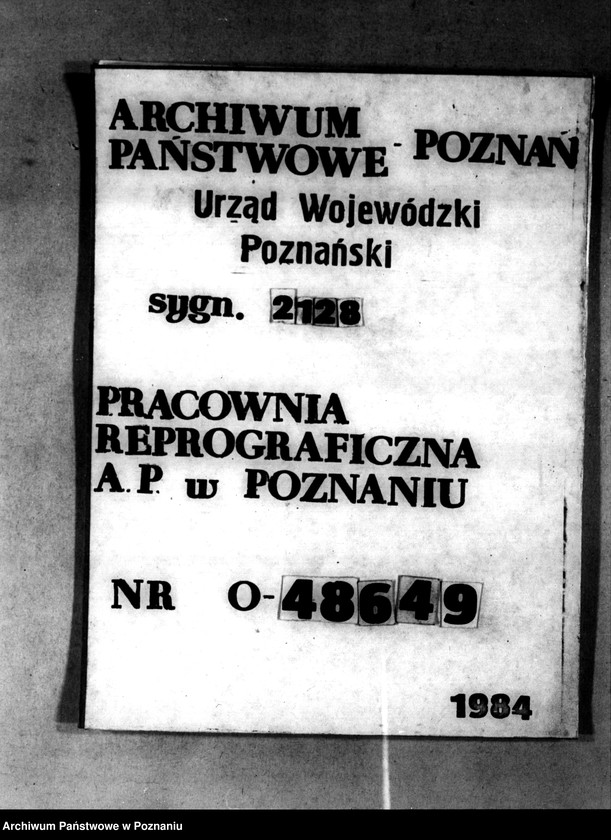 Obraz 1 z jednostki "Oszacowanie majętności Nietuszkowo powiat chodzieski"