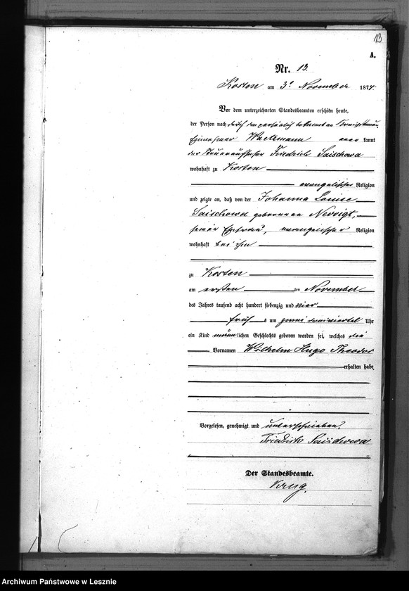 Obraz 16 z jednostki "[Księga urodzeń - miasto]"