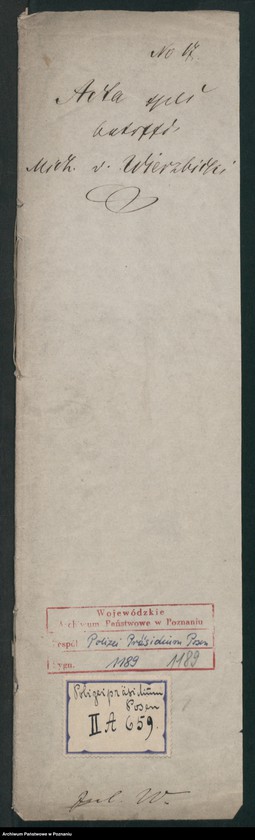 Obraz 2 z jednostki "A. betr. den Michael von Wierzbicki"