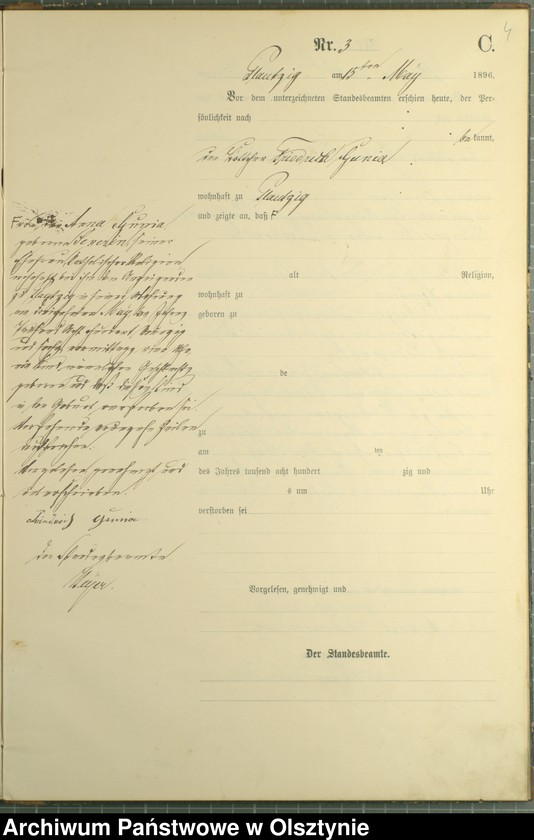 image.from.unit.number "Sterbe-Haupt-Register Nr 1 - 11"