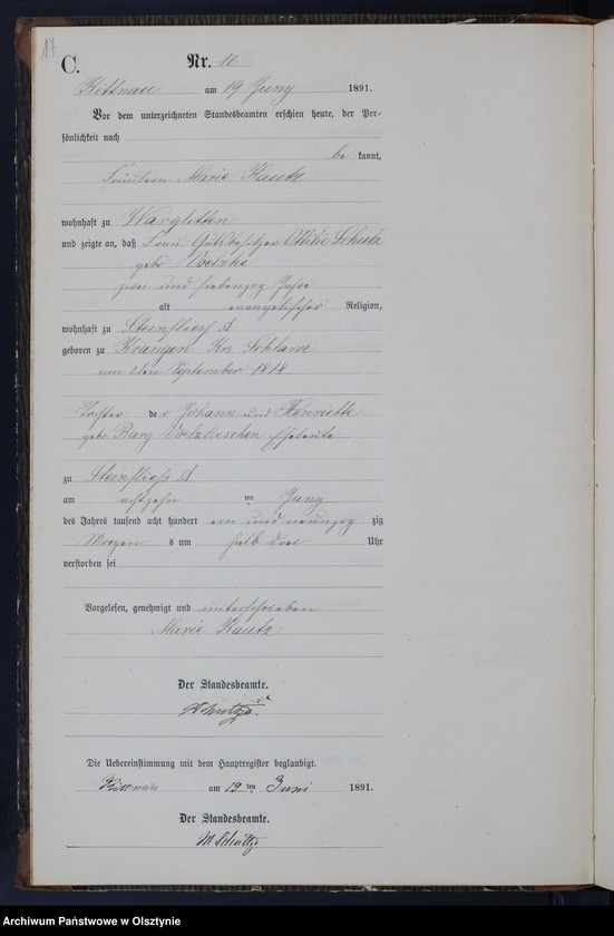 image.from.unit.number "Sterbe-Neben-Register Nr 1 - 42"