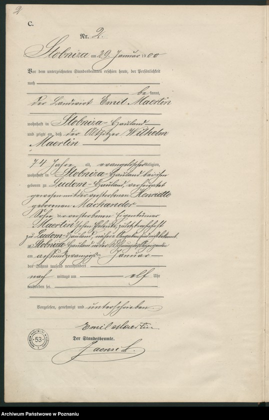 image.from.unit.number "Sterbe-Haupt-Register"