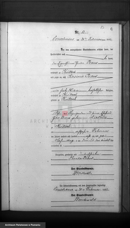 Obraz 15 z jednostki "Księga zgonów"