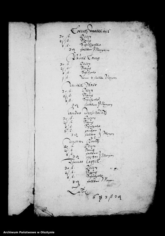 image.from.unit.number "Kirchen-Rechnung der Stadt Deutsch Eylau"