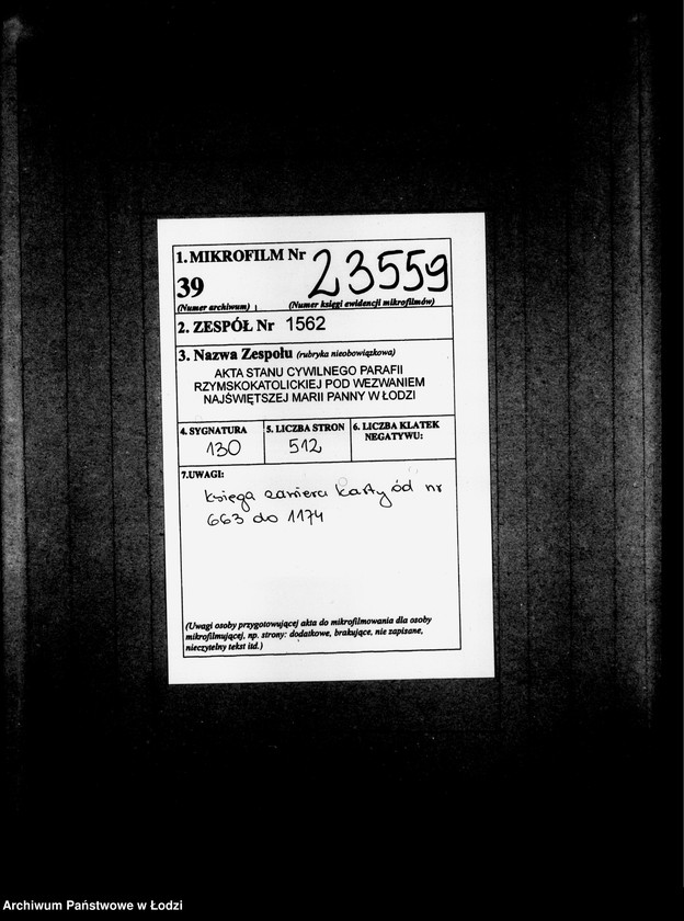 Obraz 2 z jednostki "Akta urodzeń"