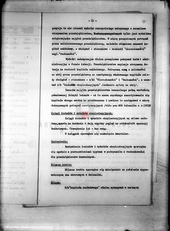 Obraz 16 z jednostki "/Sprawozdanie z nadzwyczajnej rewizji Głównej Kasy Miejskiej w Kościanie/"