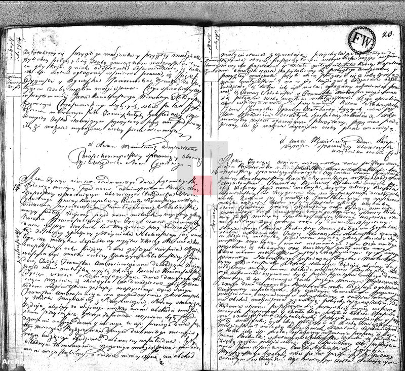 image.from.unit.number "Akta Cywilne Małżeństwa Gminy Krasnopolskiey Powiatu Seyneńskiego Województwa augstowskiego Roku 1817."