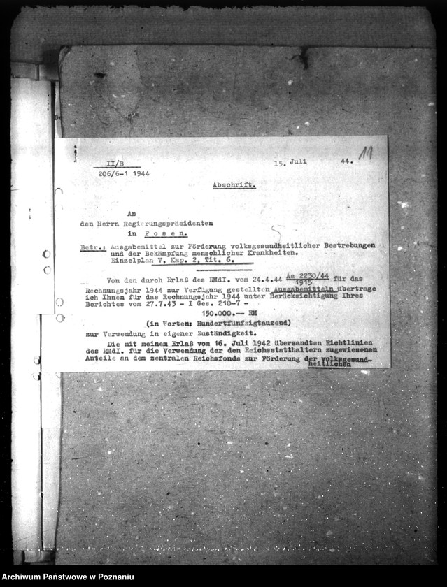 Obraz 15 z jednostki "Haushaltsmittel"