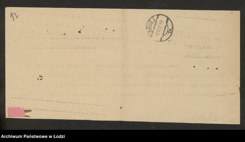 Obraz 19 z jednostki "Feld, Wróblewski i Rozental – kupno i sprzedaż towarów manufakturowych"