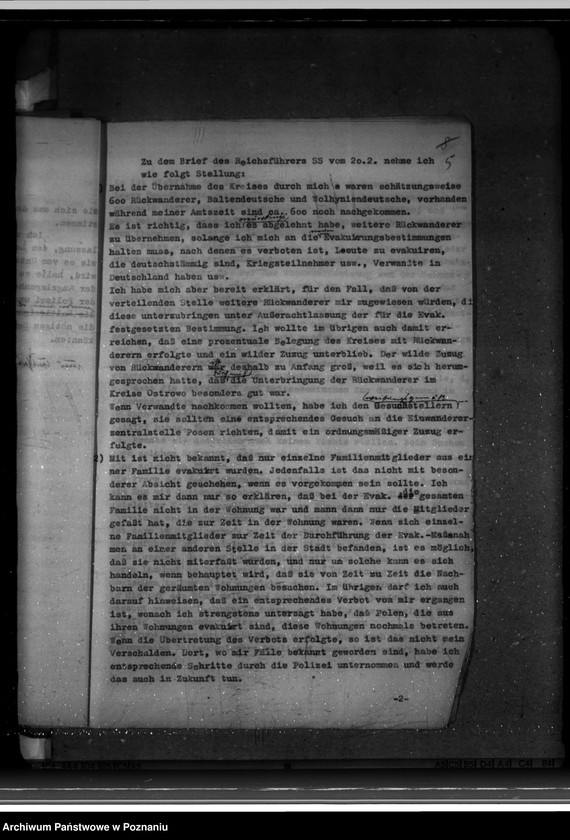 Obraz 10 z jednostki "Landrat in Ostrowo"