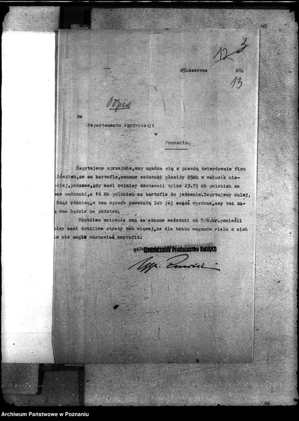 Obraz 17 z jednostki "Ceny kartofli"