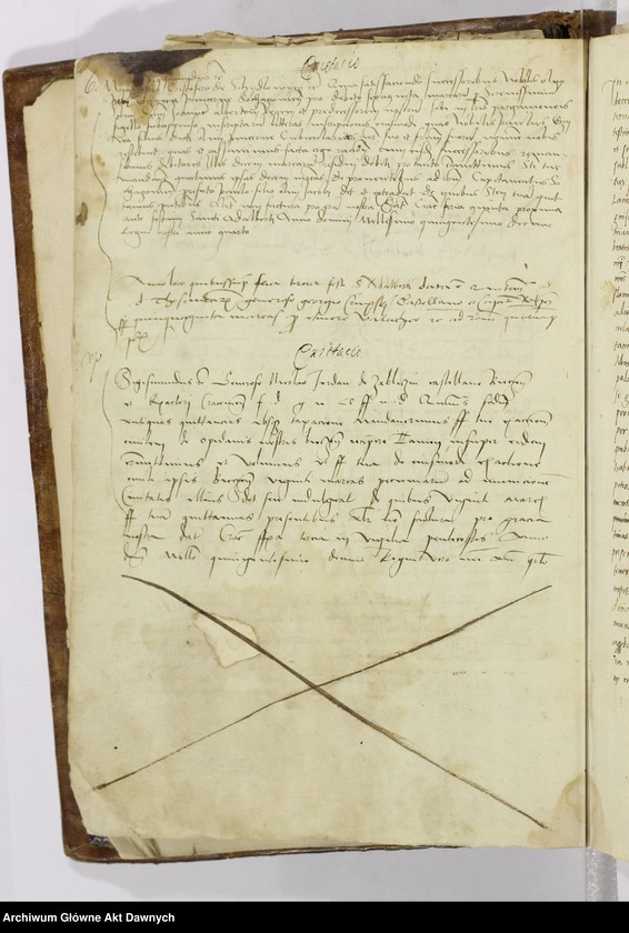 image.from.unit.number ""Regestrum cancellarie seu liber actorum per manus rev-di d-ni Johannis de Lasko - - cancellarii datorum - - "."