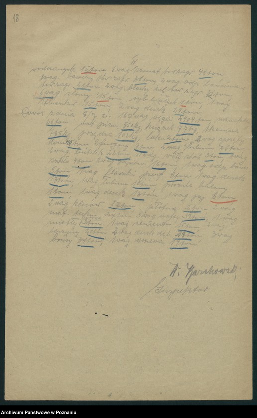 Obraz 16 z jednostki "[Raporty z kontroli wywożonych i przywożonych towarów]"