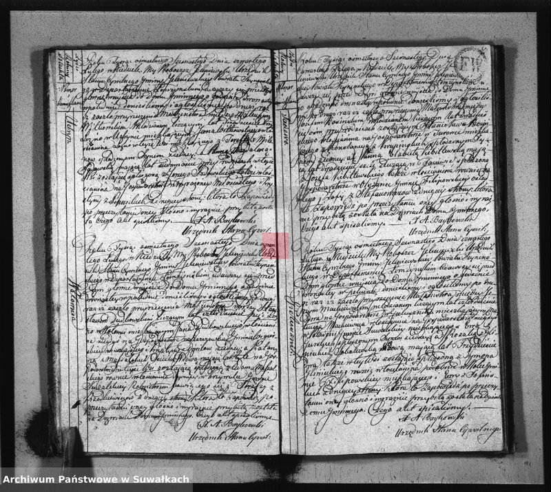 image.from.unit.number "Akta Urzędnika Stanu Cywilnego Zaślubionych w Gminie Jeleniewskiey od dnia 1 Stycznia 1816. do ostatniego Grudnia tegoż Roku."
