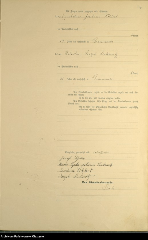 image.from.unit.number "Heiraths-Haupt-Register Nr 1 - 19"