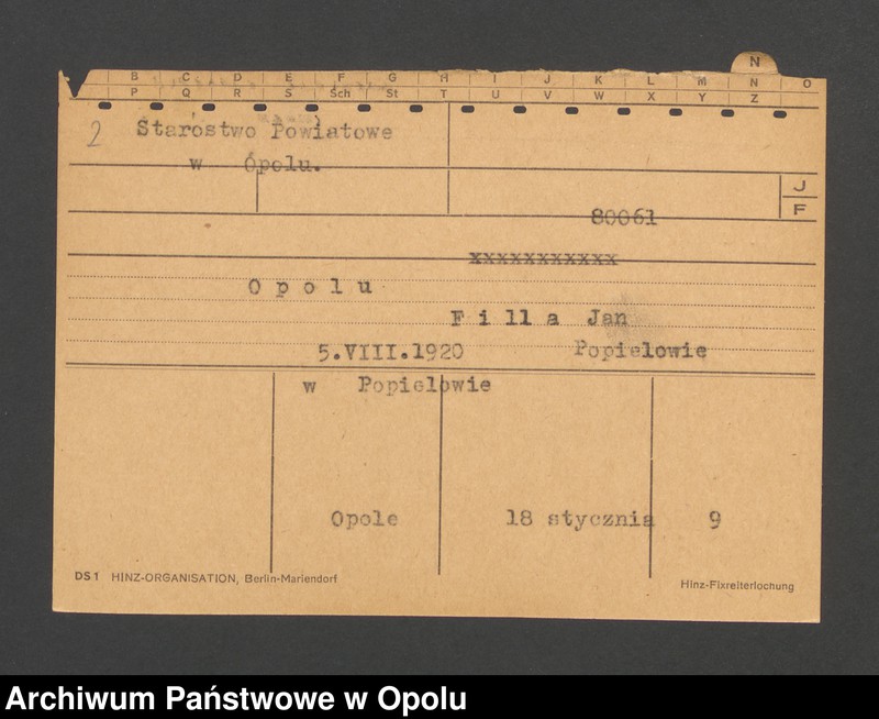Obraz 4 z jednostki "[Okon Pauline, ur. 09.02.1893, zam.Halbendorf]"