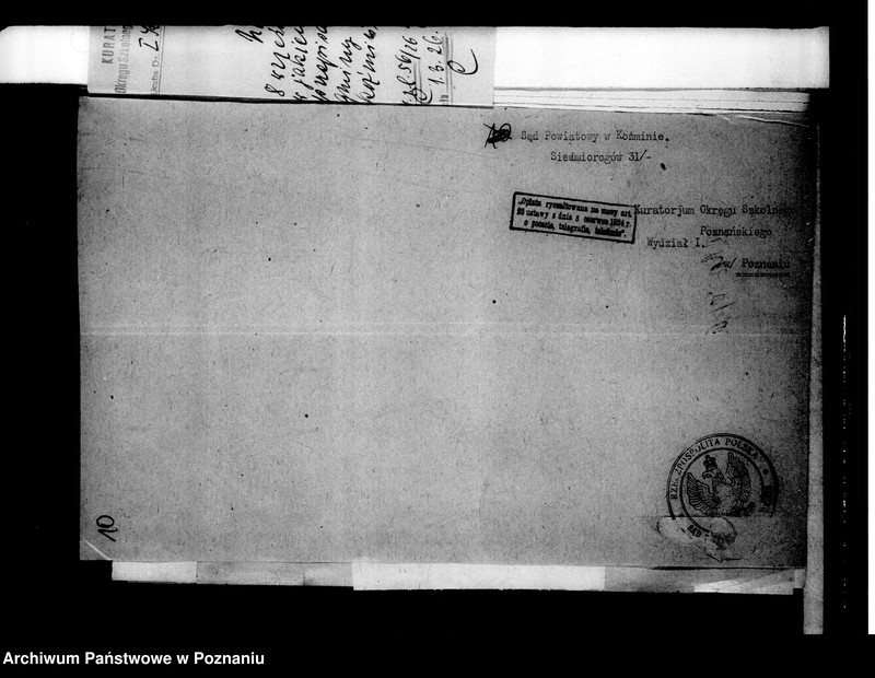 Obraz 14 z jednostki "Szkoła Powszechna- Siedmiorogów"