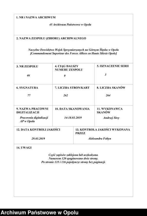 Obraz 1 z jednostki "Entress-Pieces emanant des autorites subordonnees/ /Korespondencja wpływająca pochodząca od władz wyższych i podległych - pisma, zarządzenia, instrukcje / 1.02-8.07.1922"