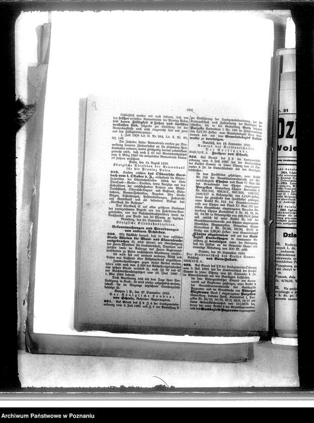 Obraz 12 z jednostki "Die Bildung der Draenagegenossenschaft Czekowice powiat Jarocin"