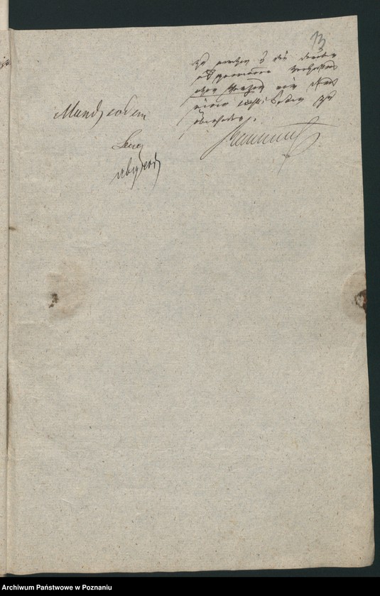 Obraz 17 z jednostki "A. betr. den polnischen Flüchtling Josef von Ziemięcki"