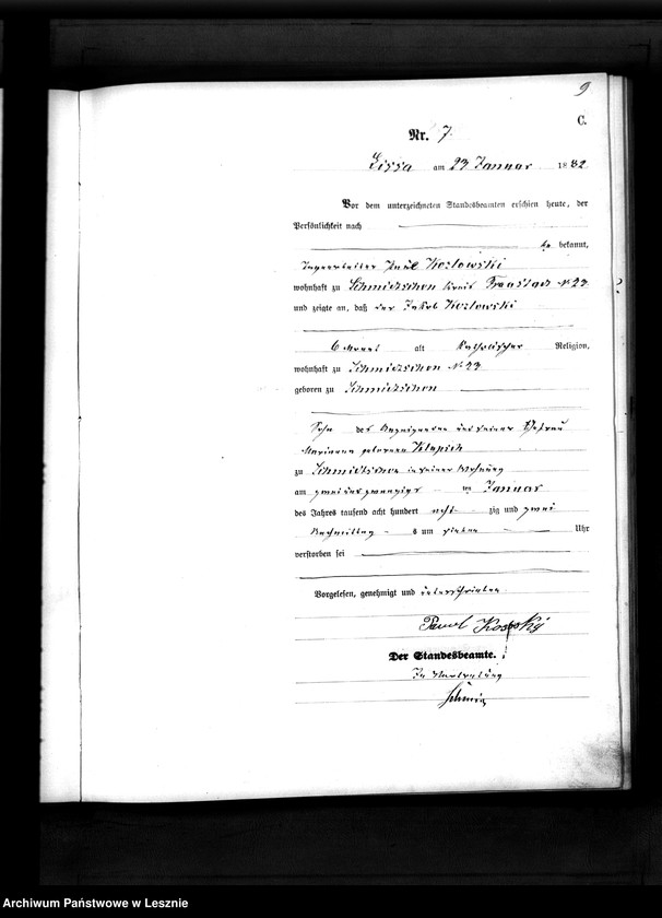 Obraz 10 z jednostki "[Księga zgonów - wieś]"