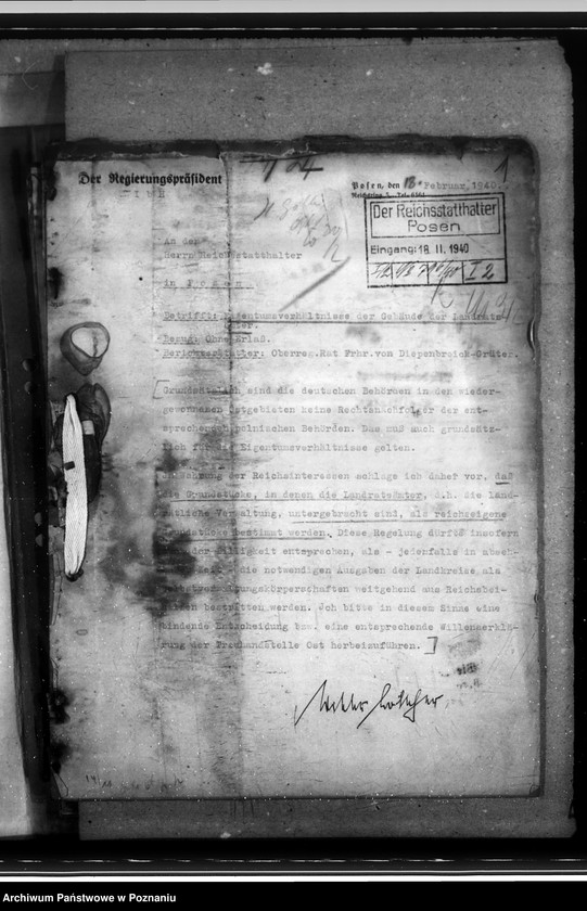 Obraz 5 z jednostki "Unterbringung der Landkreisverwaltungen"