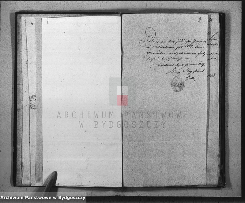 image.from.unit.number "Duplicate der Civil Standes Bücher der Juden Gemeinde zu Wilatowo"