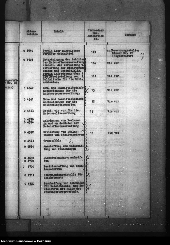 Obraz 11 z jednostki "Aktenverzeichnis (Reichsbauamt Trier)"