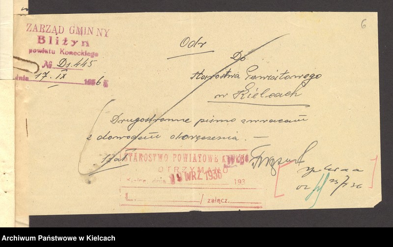 Obraz 9 z jednostki "[Odwołanie od wymiaru składki na rzecz gminy wyznaniowej żydowskiej w Bodzentynie]"