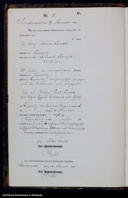 image.from.unit.number "Sterbe-Neben-Register Nr 1 - 175"
