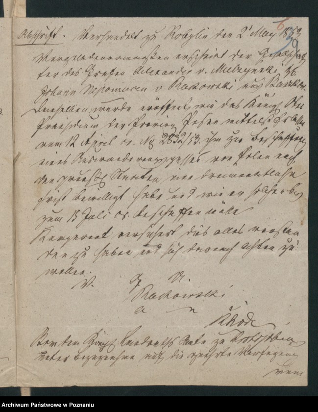 Obraz 13 z jednostki "A. betr. Nepomucen von Rakowski in Smolisz /auch Josef und Anton/"