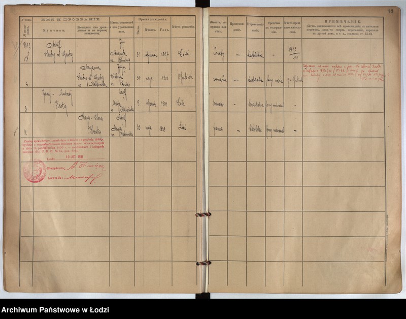image.from.unit.number "[Księga ludności stałej m. Łodzi guberni piotrkowskiej nr domu 961z-961h]"