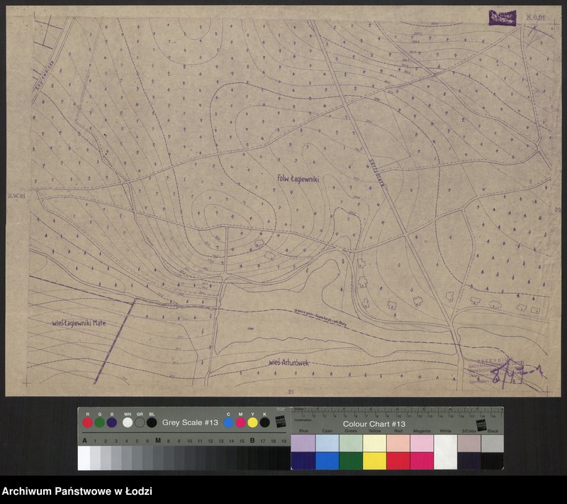Obraz 1 z jednostki "Plan m. Łodzi 1:2000. Sekcja NO91"