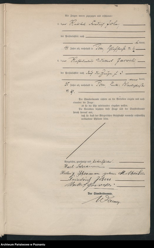 Obraz 11 z jednostki "Księga miejscowa małżeństw tom II [Rejestr główny małżeństw]"