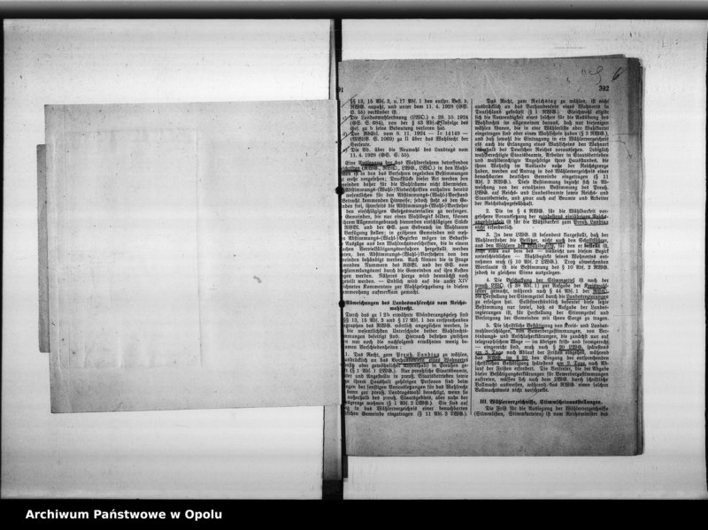 Obraz 10 z jednostki "Reichstags - und Landtags - Wahl 20 Mai 1928"