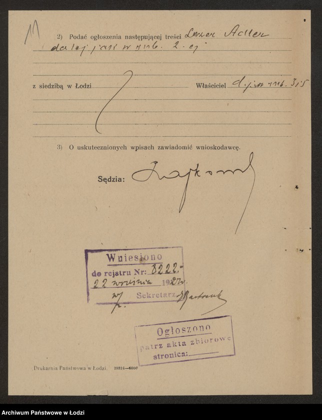 Obraz 13 z jednostki "Luzer Adler- skład materiałów opałowych"