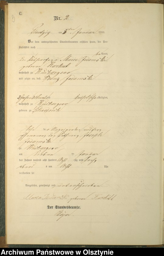 image.from.unit.number "Sterbe-Haupt-Register Nr 1 - 27"