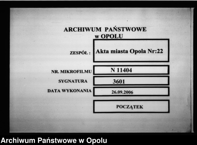 Obraz 1 z jednostki "Acta des Magistrats zu Oppeln betreffend die verweigerte Zahlung der Communal Beiträge des Cammer Commissions Raths Wiesner Vol: I"