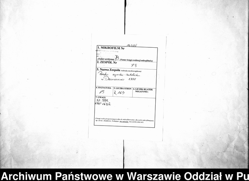 image.from.unit.number "Akta urodzeń, małżeństw i zgonów"