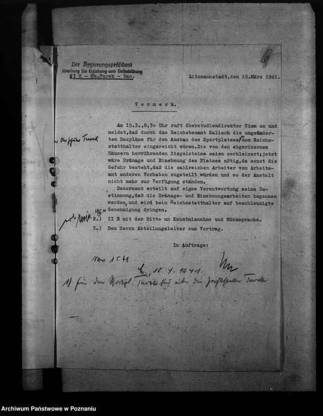 Obraz 10 z jednostki "Ausbau der Gebäude für die Oberschule Turek"