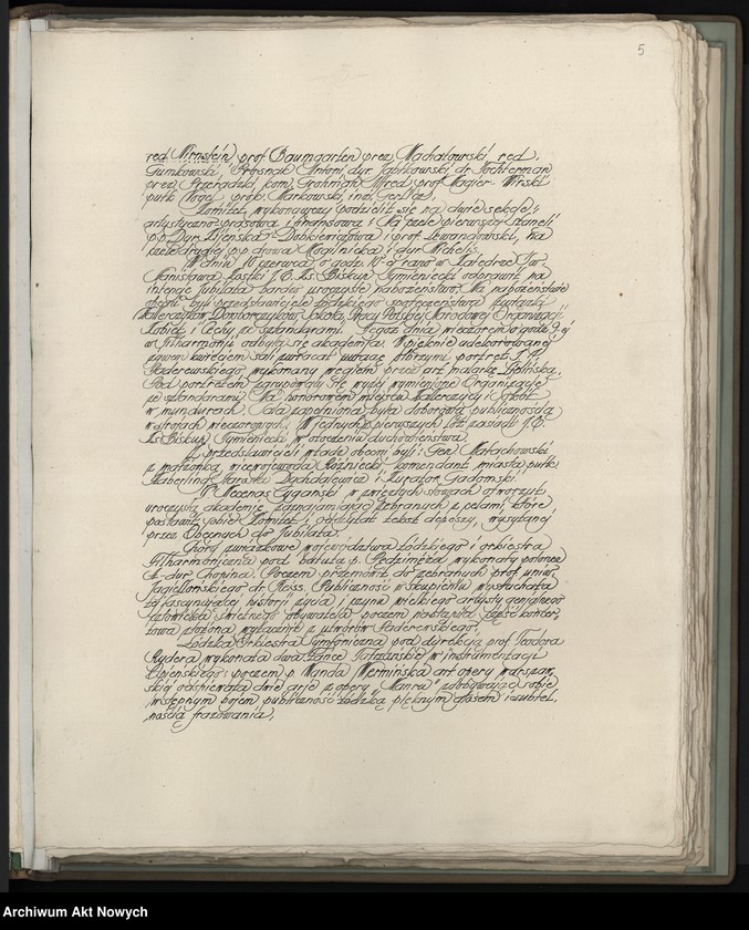 image.from.unit.number ""LXX Ignacemu Paderewskiemu - Łodzianie". Album pamiątkowy, oprawny w skórę, strona tytułowa obita srebrem"