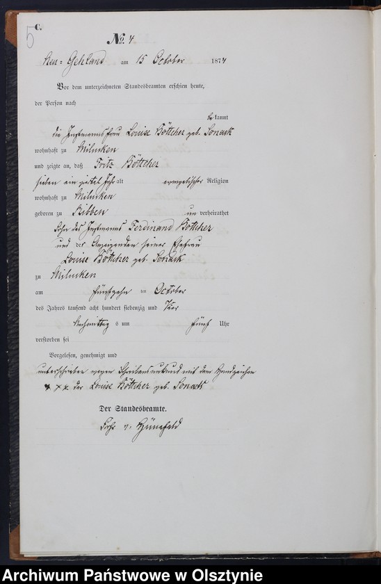 image.from.unit.number "Haupt-Sterbe-Register Nr 1 - 10"