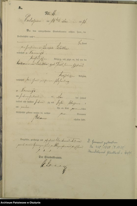 image.from.unit.number "Geburts-Haupt-Register Nr 11 - 53"