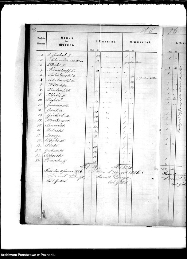 Obraz 17 z jednostki "Kassenbuch der Innung des Böttchergewerks."