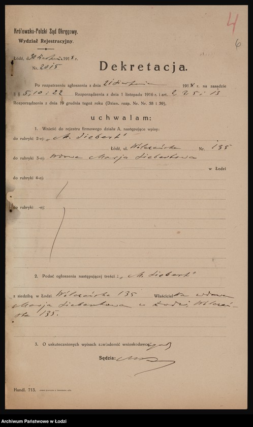 Obraz 8 z jednostki "Maria Siebert- fabryka i sprzedaż cukierków"