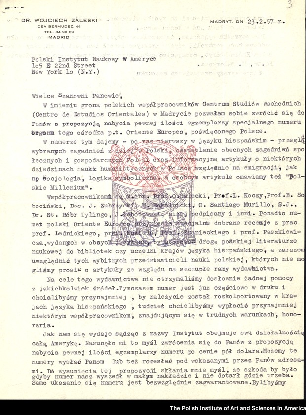 image.from.unit "Annual Meeting (1957). Report and correspondence. Financial statement. Correspondence"