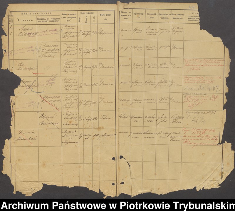 Obraz 14 z jednostki "[Księga ludności stałej gminy Ręczno wsi: Dąbie Podstolskie]"