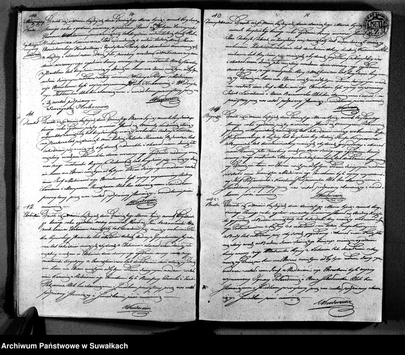 image.from.unit.number "Duplikat Aktów Urodzonych, Zaślubionych i Zeyscia Parafij Łozdzieyskiey Powiatu Seyneńskiego z Roku 1833"