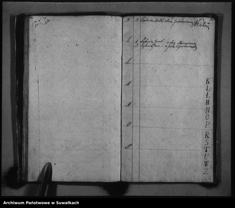 image.from.unit.number "Duplikat Aktów Urodzonych, Umarłych i Zaślubionych Okręgu Parafij Puńskiej Wyznania Mojżeszowego 1833 rok."